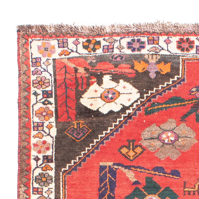 Perzisch Tapijt - Nomadisch - 160 x 110 cm - donkerrood