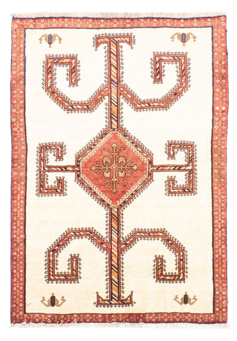 Perzisch Tapijt - Nomadisch - 152 x 110 cm - beige