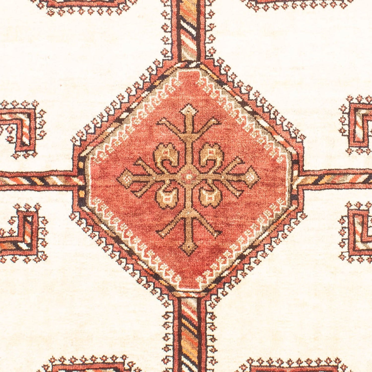 Perzisch Tapijt - Nomadisch - 152 x 110 cm - beige