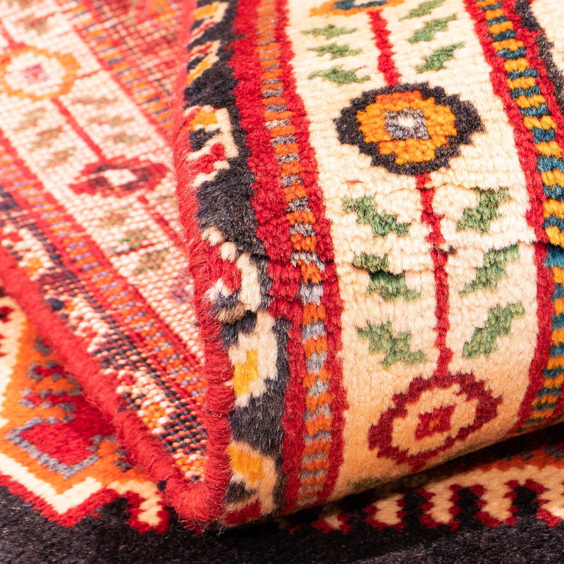 Perzisch Tapijt - Nomadisch - 155 x 105 cm - donkerrood