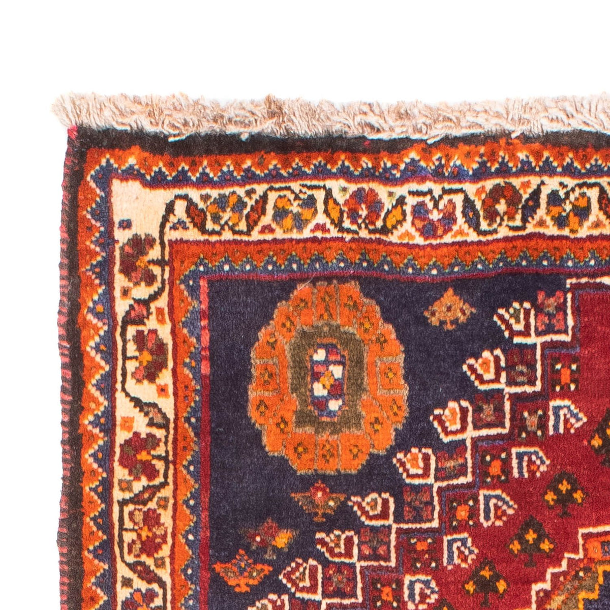 Perzisch Tapijt - Nomadisch - 156 x 83 cm - donkerrood