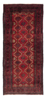Loper Baluch tapijt - 164 x 80 cm - donkerrood