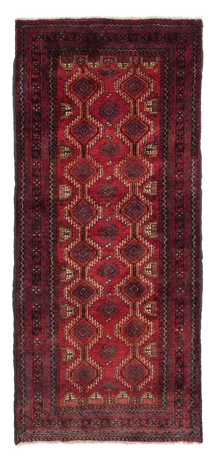 Loper Baluch tapijt - 164 x 80 cm - donkerrood