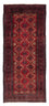 Loper Baluch tapijt - 164 x 80 cm - donkerrood