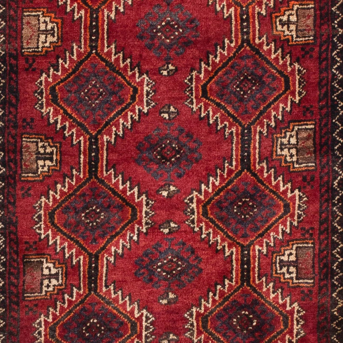 Loper Baluch tapijt - 164 x 80 cm - donkerrood