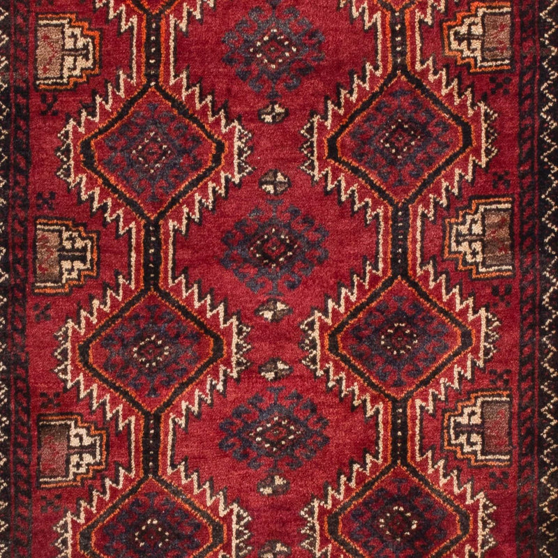 Loper Baluch tapijt - 164 x 80 cm - donkerrood