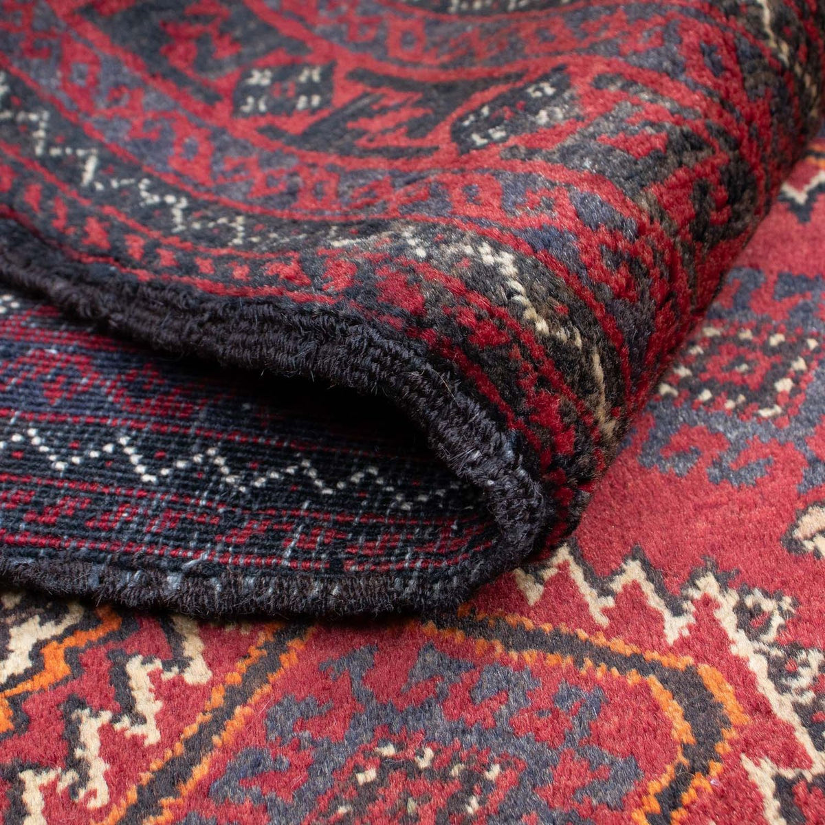 Loper Baluch tapijt - 164 x 80 cm - donkerrood