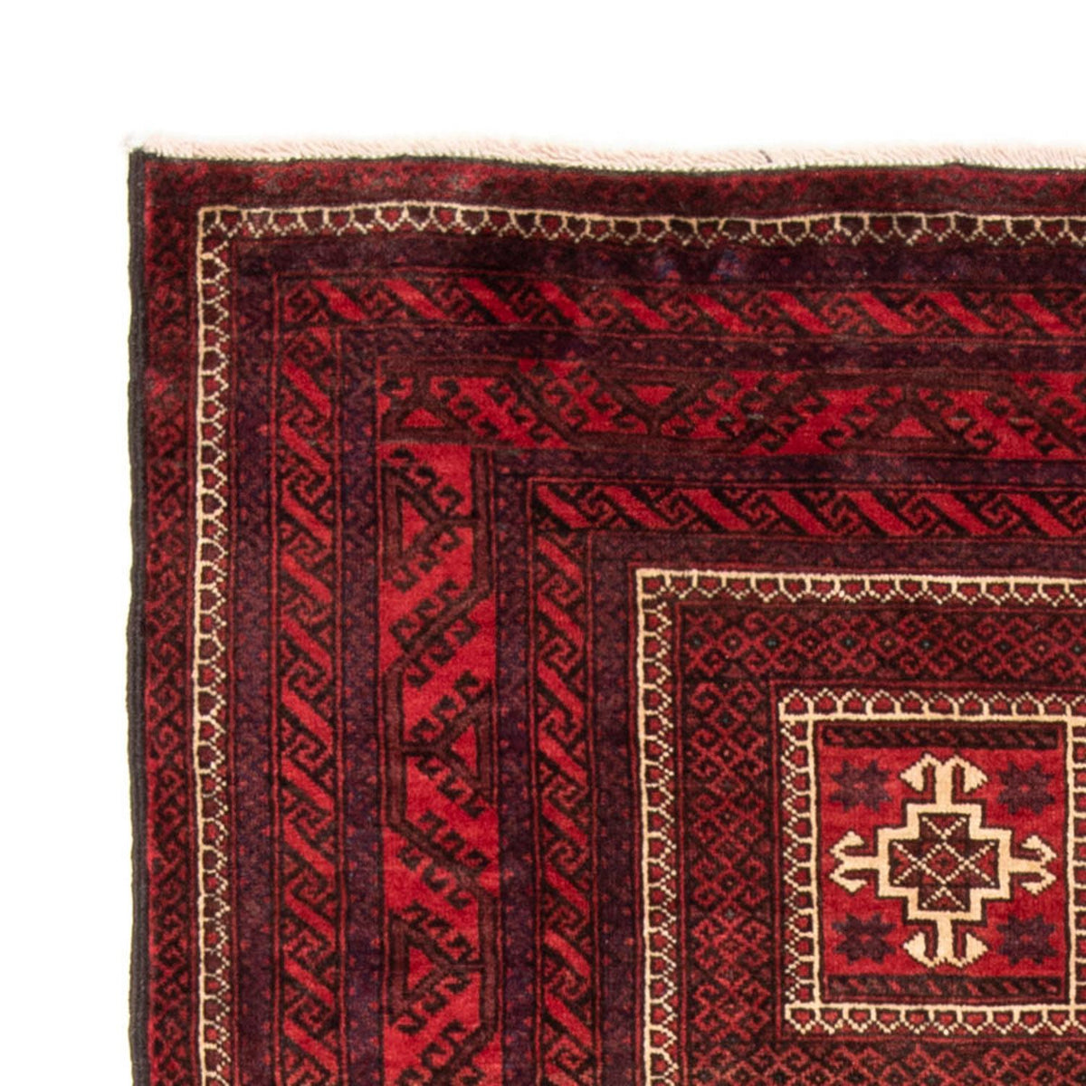 Loper Baluch tapijt - 202 x 108 cm - rood
