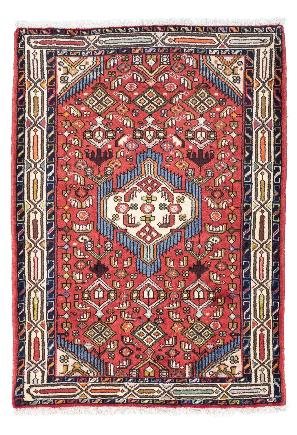 Perzisch Tapijt - Nomadisch - 120 x 83 cm - rood