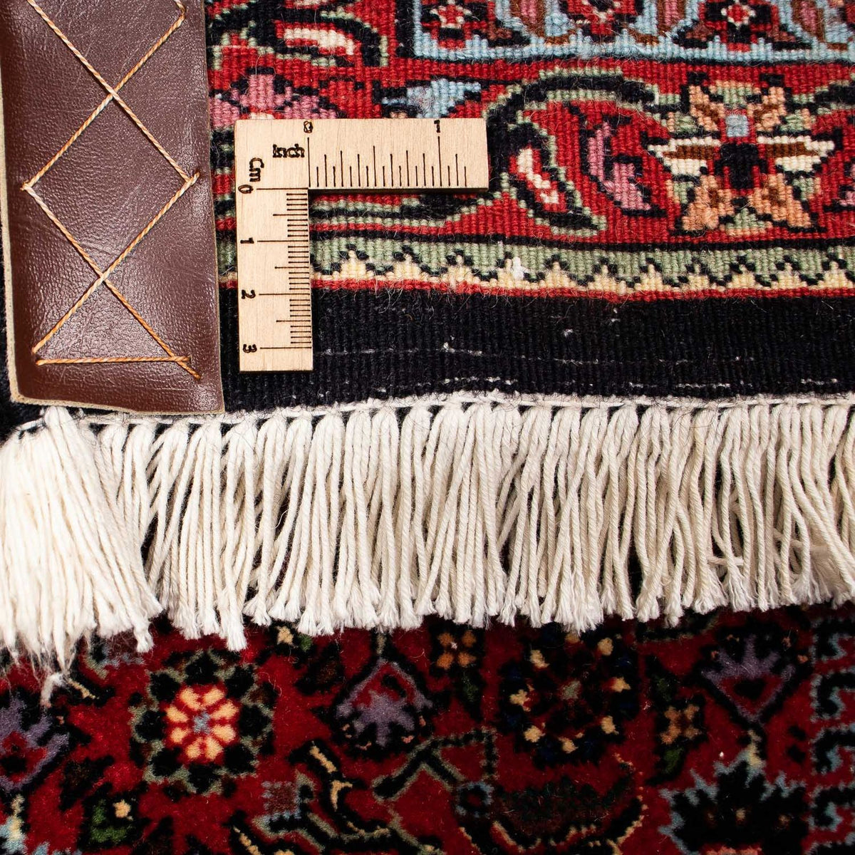 Perzisch tapijt - Bijar - 253 x 200 cm - donkerrood