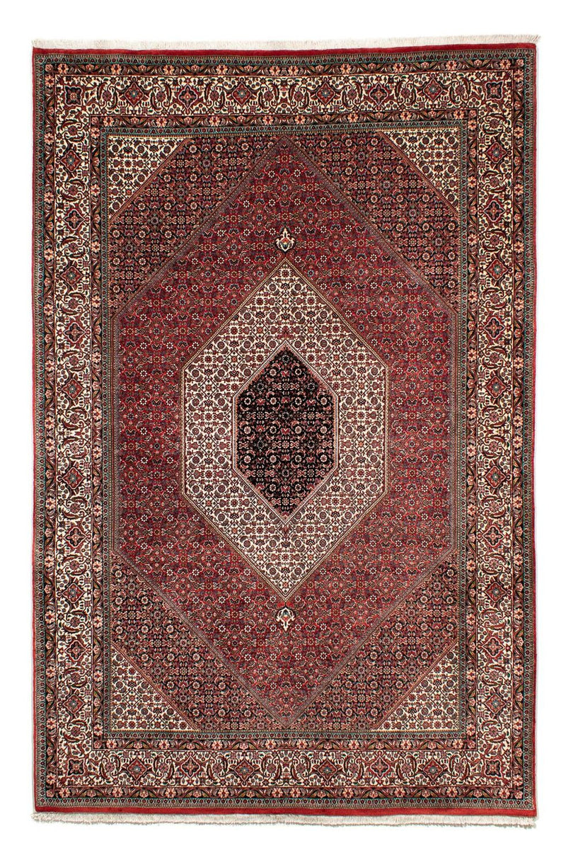 Perzisch tapijt - Bijar - 303 x 203 cm - rood