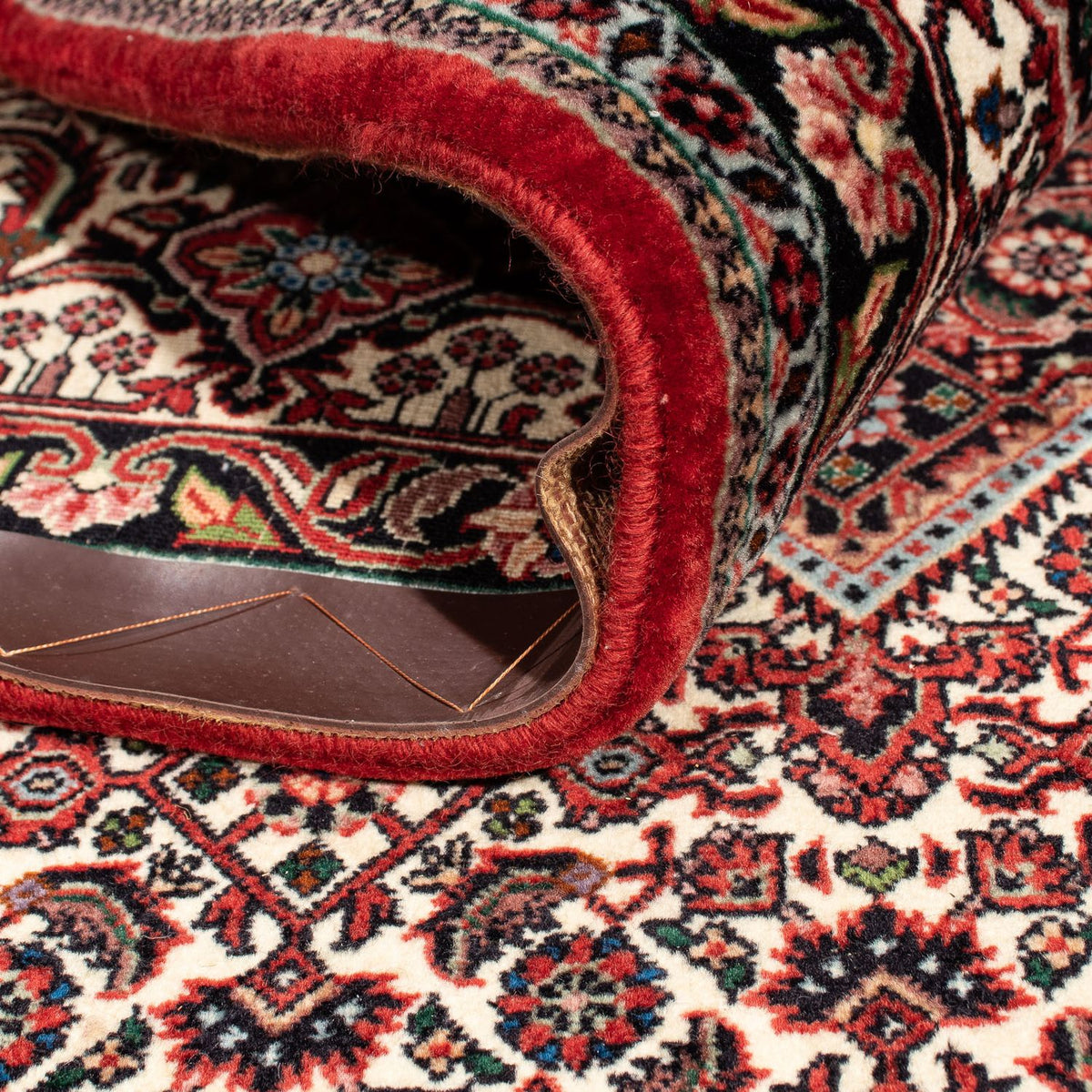 Perzisch tapijt - Bijar - 303 x 203 cm - rood