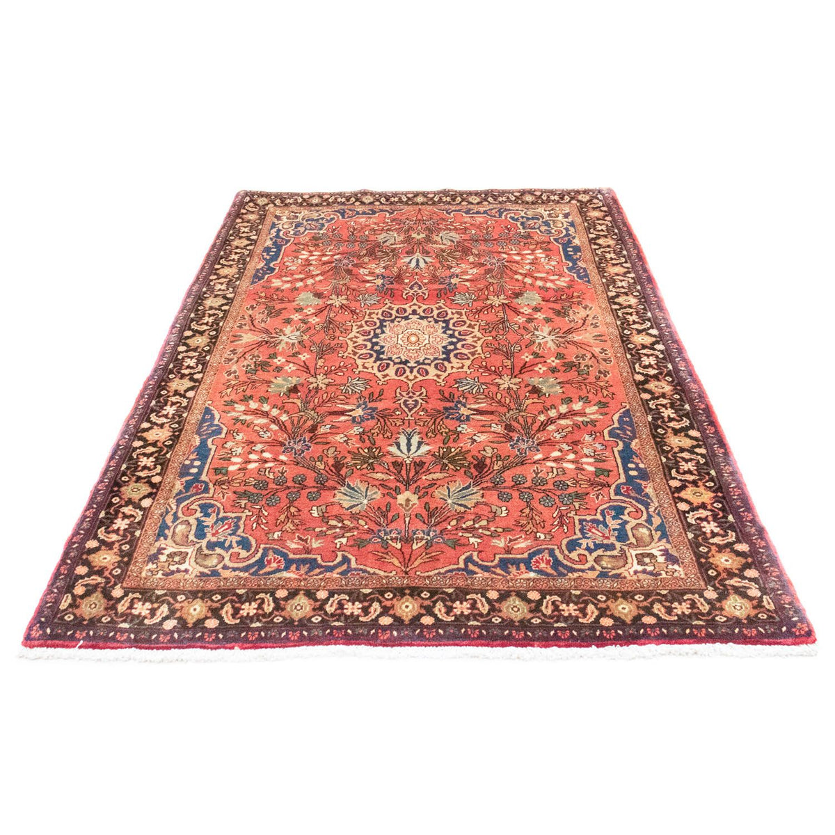 Perzisch tapijt - Bijar - 223 x 132 cm - licht rood