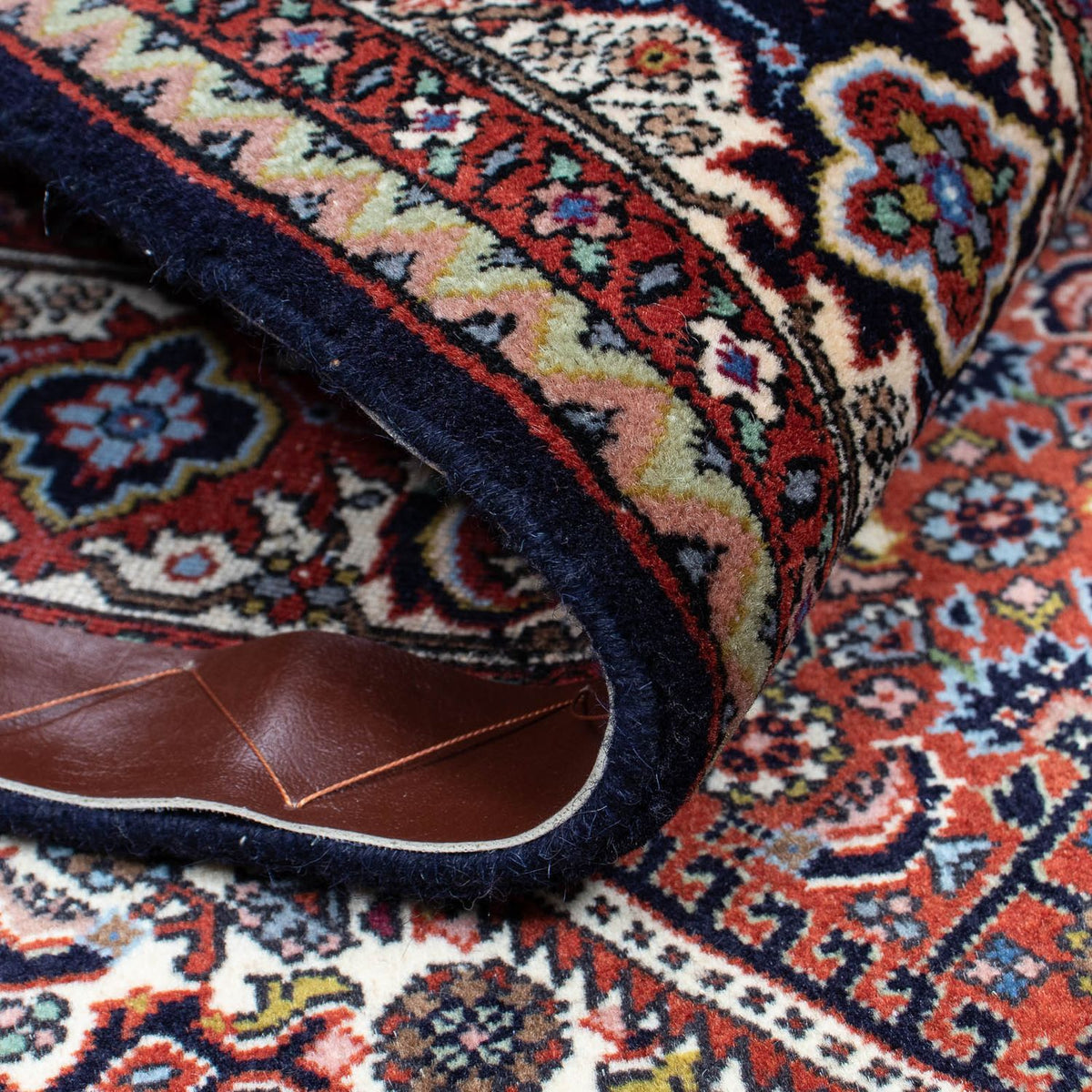 Perzisch tapijt - Bijar - 198 x 137 cm - veelkleurig