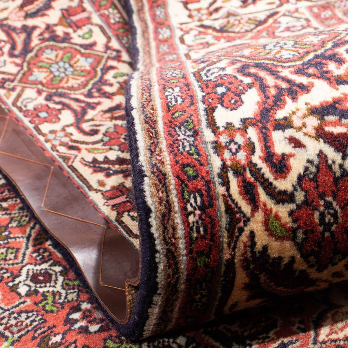 Perzisch tapijt - Bijar - 298 x 200 cm - bruin