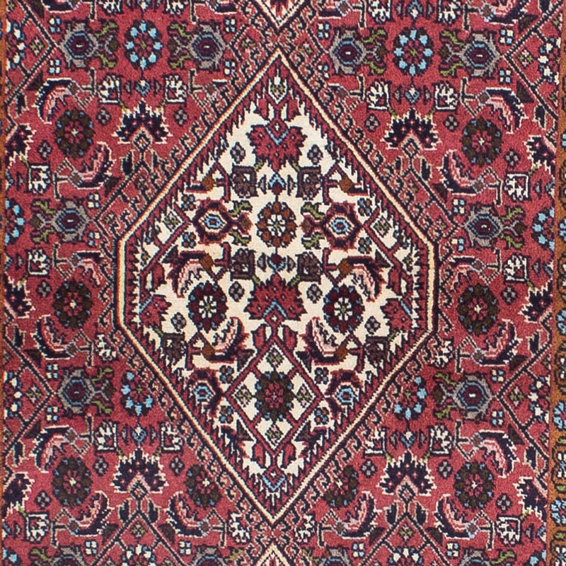 Loper Perzisch tapijt - Bijar - 308 x 81 cm - licht rood