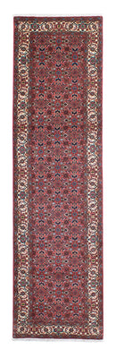 Loper Perzisch tapijt - Bijar - 296 x 81 cm - licht rood