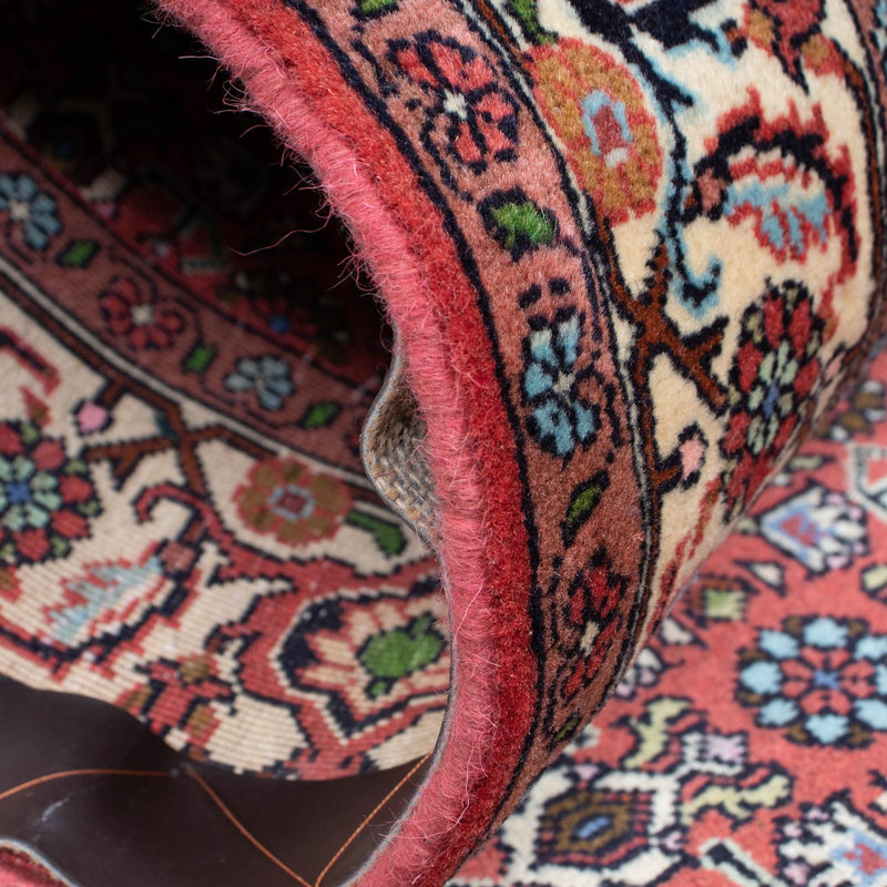 Loper Perzisch tapijt - Bijar - 296 x 81 cm - licht rood