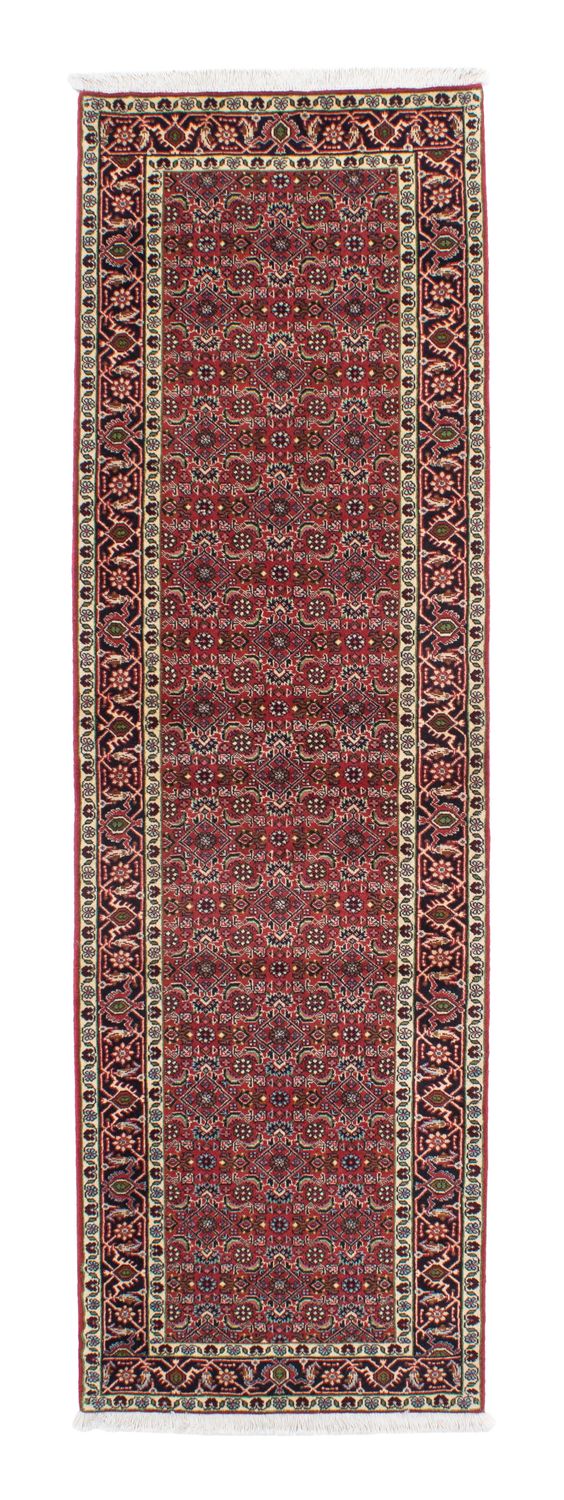 Loper Perzisch tapijt - Bijar - 249 x 73 cm - licht rood