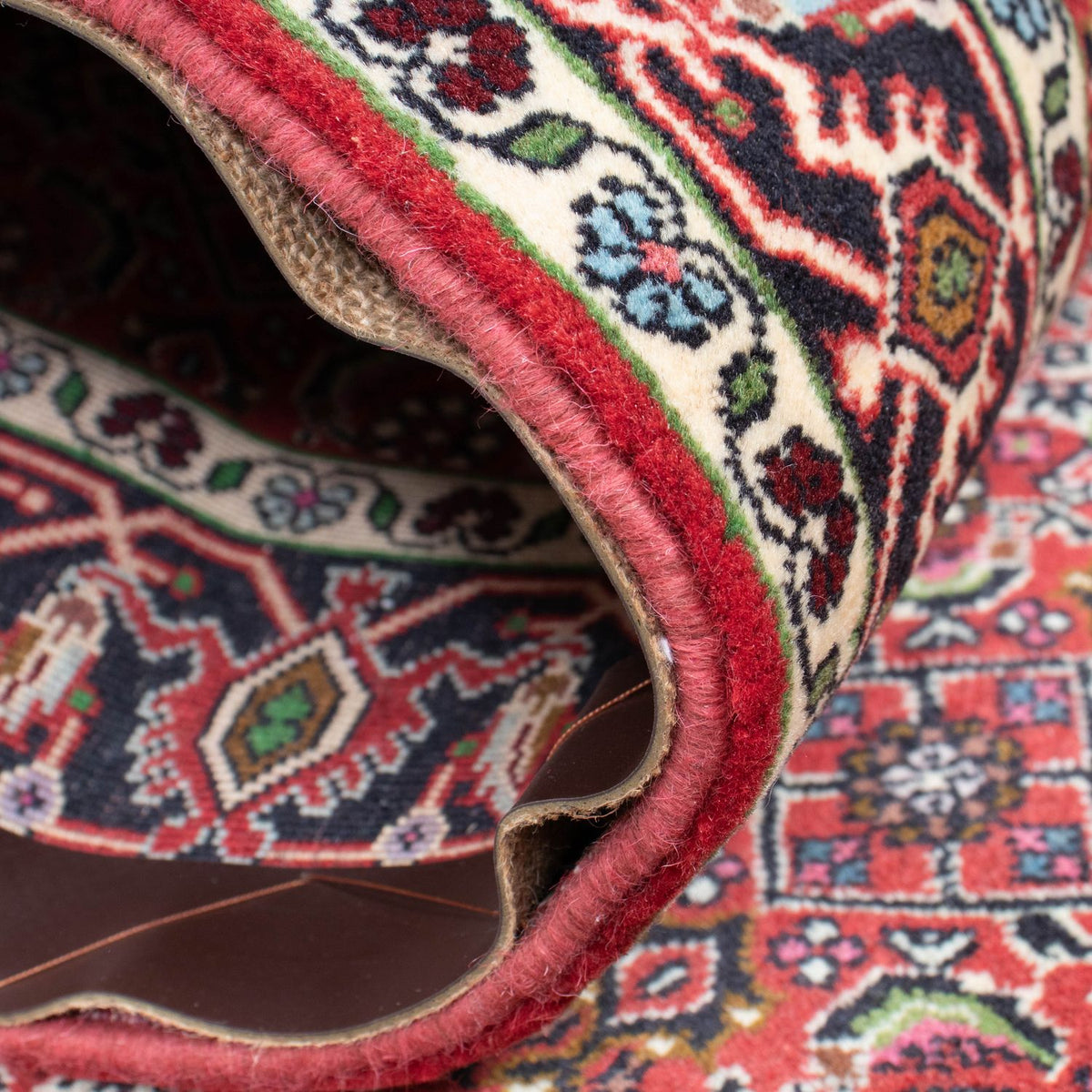 Loper Perzisch tapijt - Bijar - 249 x 73 cm - licht rood