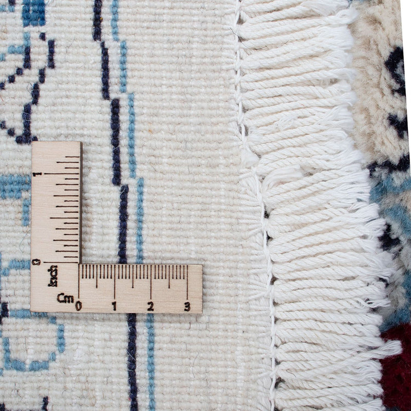 Perzisch tapijt - Nain rond  - 290 x 290 cm - donkerrood