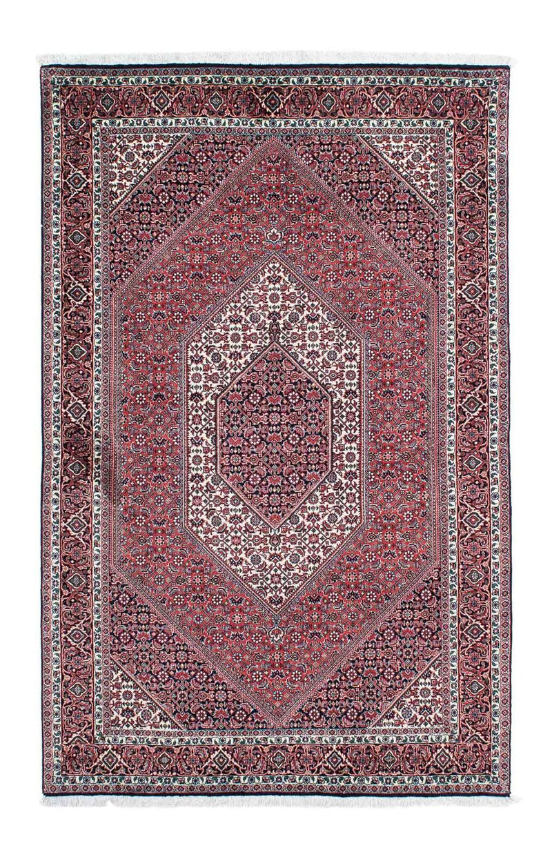 Perzisch tapijt - Bijar - 204 x 131 cm - licht rood