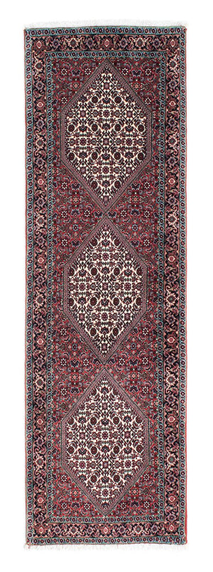Loper Perzisch tapijt - Bijar - 212 x 73 cm - rood
