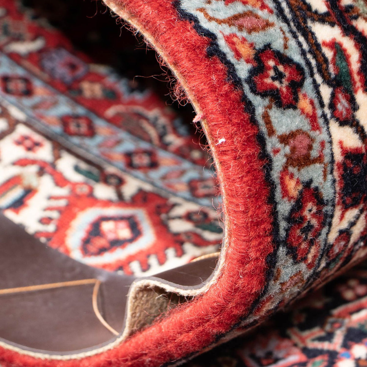 Loper Perzisch tapijt - Bijar - 212 x 73 cm - rood