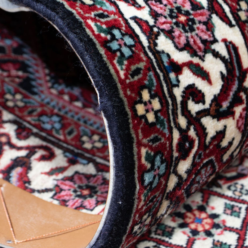 Loper Perzisch tapijt - Bijar - 208 x 75 cm - donkerblauw