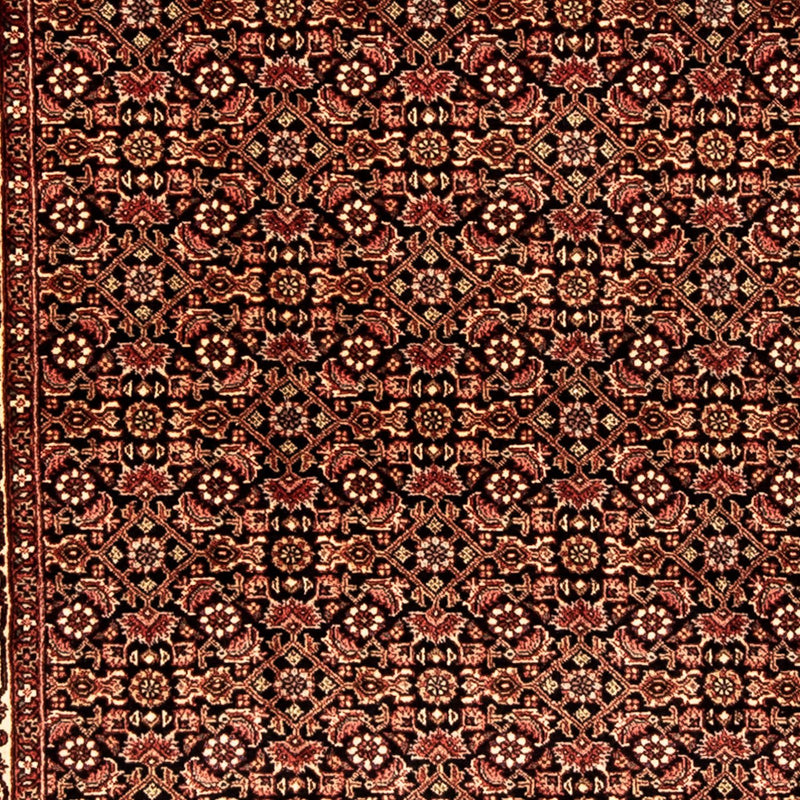 Loper Perzisch tapijt - Bijar - 297 x 83 cm - veelkleurig