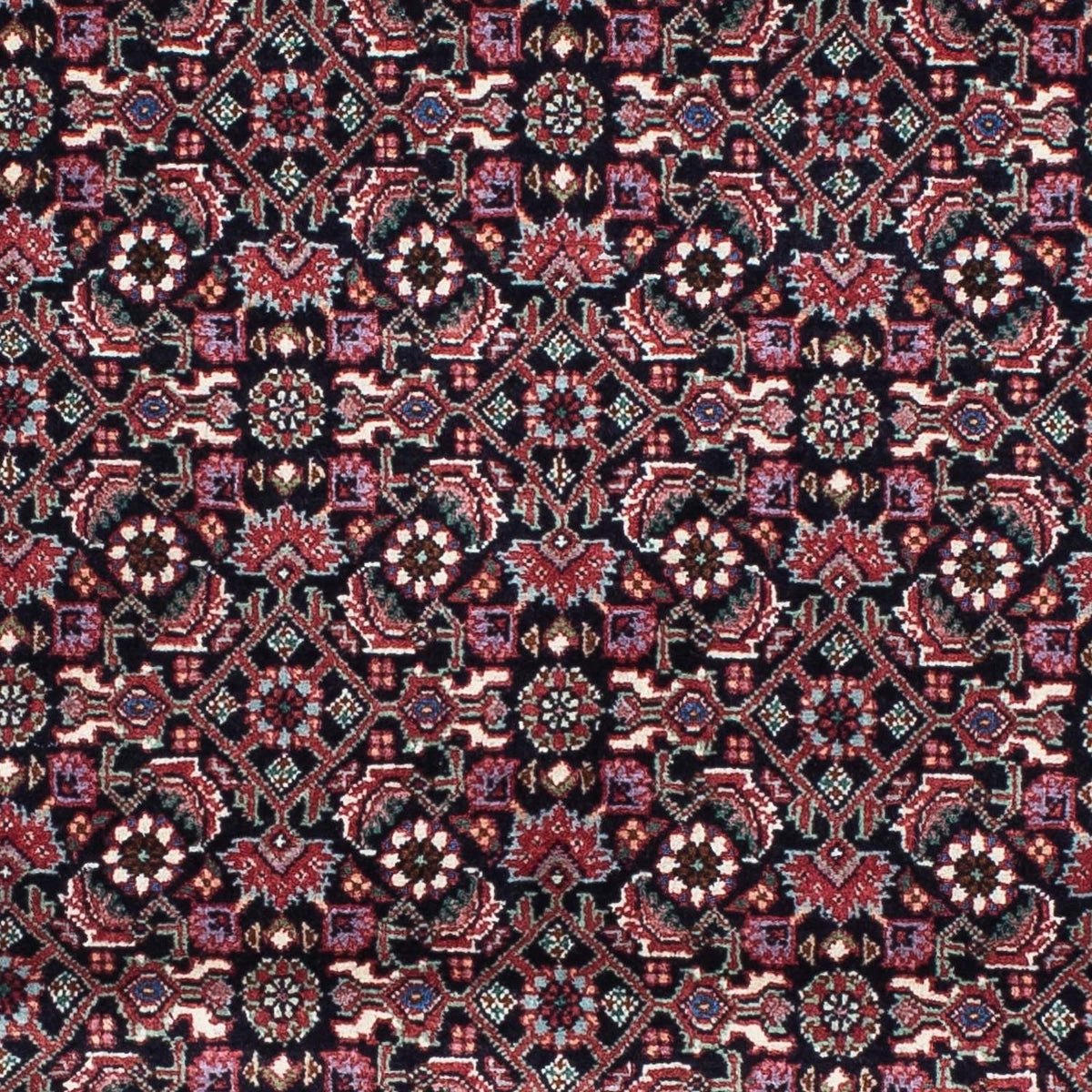 Loper Perzisch tapijt - Bijar - 200 x 74 cm - donkerblauw