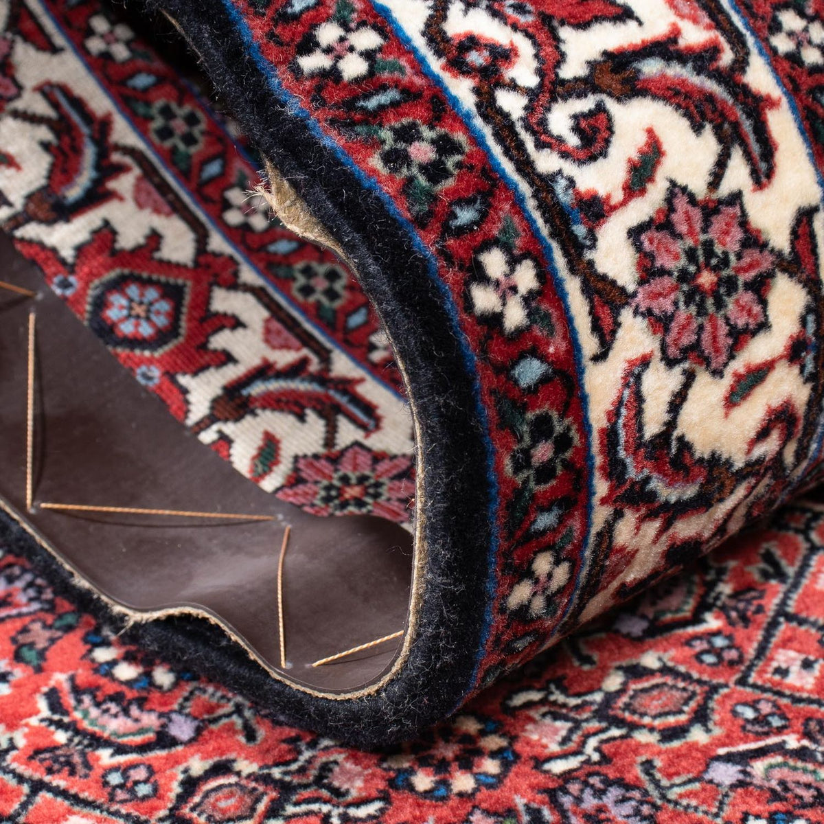 Loper Perzisch tapijt - Bijar - 200 x 74 cm - donkerblauw