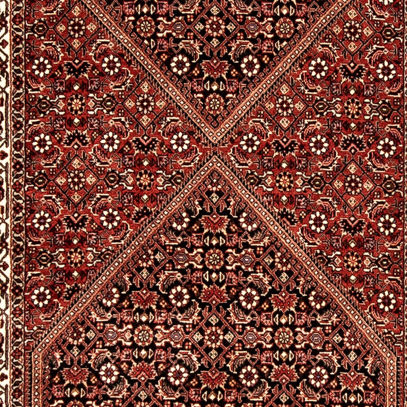 Loper Perzisch tapijt - Bijar - 313 x 81 cm - veelkleurig
