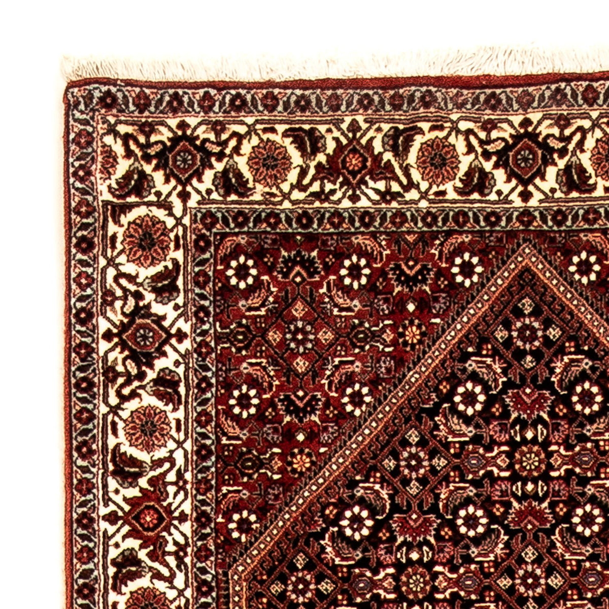 Loper Perzisch tapijt - Bijar - 313 x 81 cm - veelkleurig