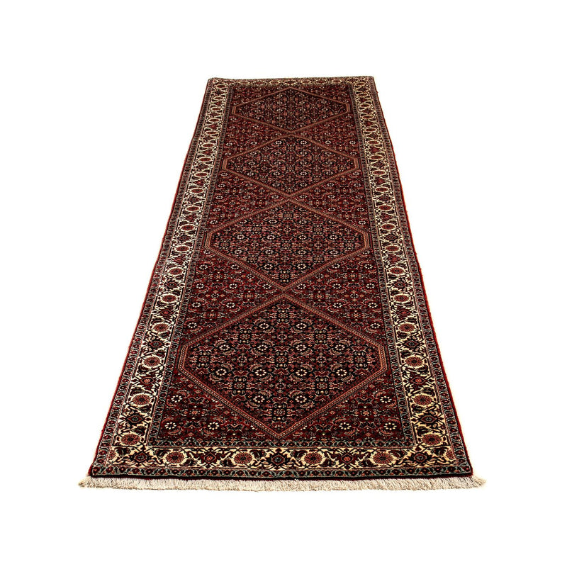 Loper Perzisch tapijt - Bijar - 313 x 81 cm - veelkleurig