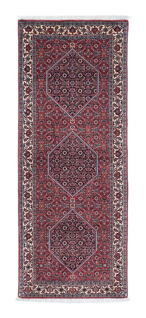Loper Perzisch tapijt - Bijar - 196 x 72 cm - rood