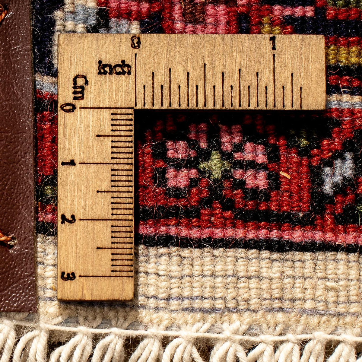 Loper Perzisch tapijt - Bijar - 290 x 78 cm - beige