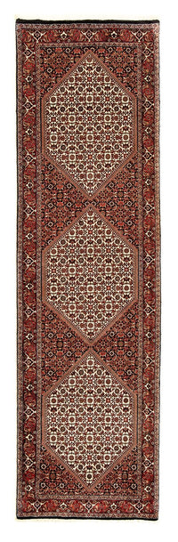 Loper Perzisch tapijt - Bijar - 283 x 80 cm - veelkleurig
