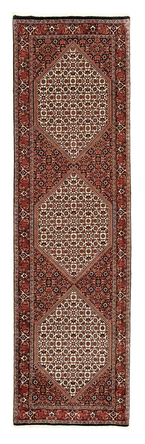 Loper Perzisch tapijt - Bijar - 283 x 80 cm - veelkleurig
