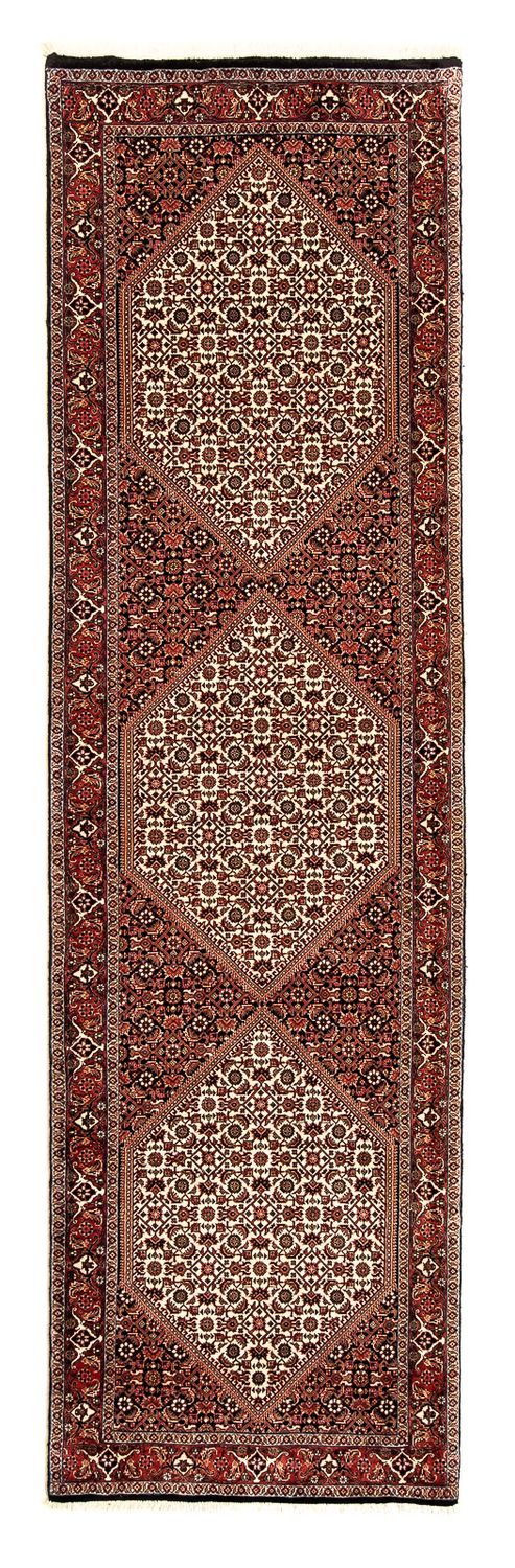 Loper Perzisch tapijt - Bijar - 283 x 80 cm - veelkleurig