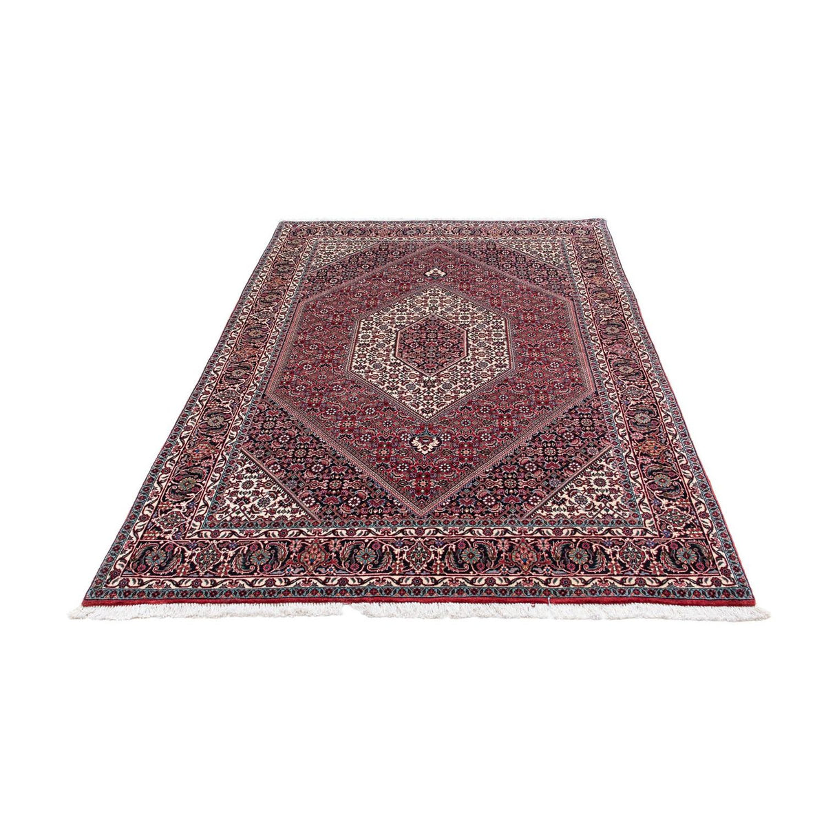 Perzisch tapijt - Bijar - 208 x 132 cm - licht rood