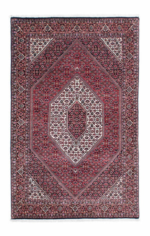 Perzisch tapijt - Bijar - 203 x 127 cm - donkerblauw