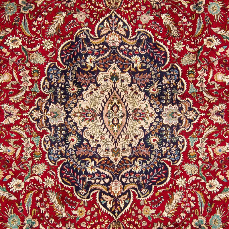 Perzisch tapijt - Tabriz - Royal - 400 x 297 cm - donkerrood