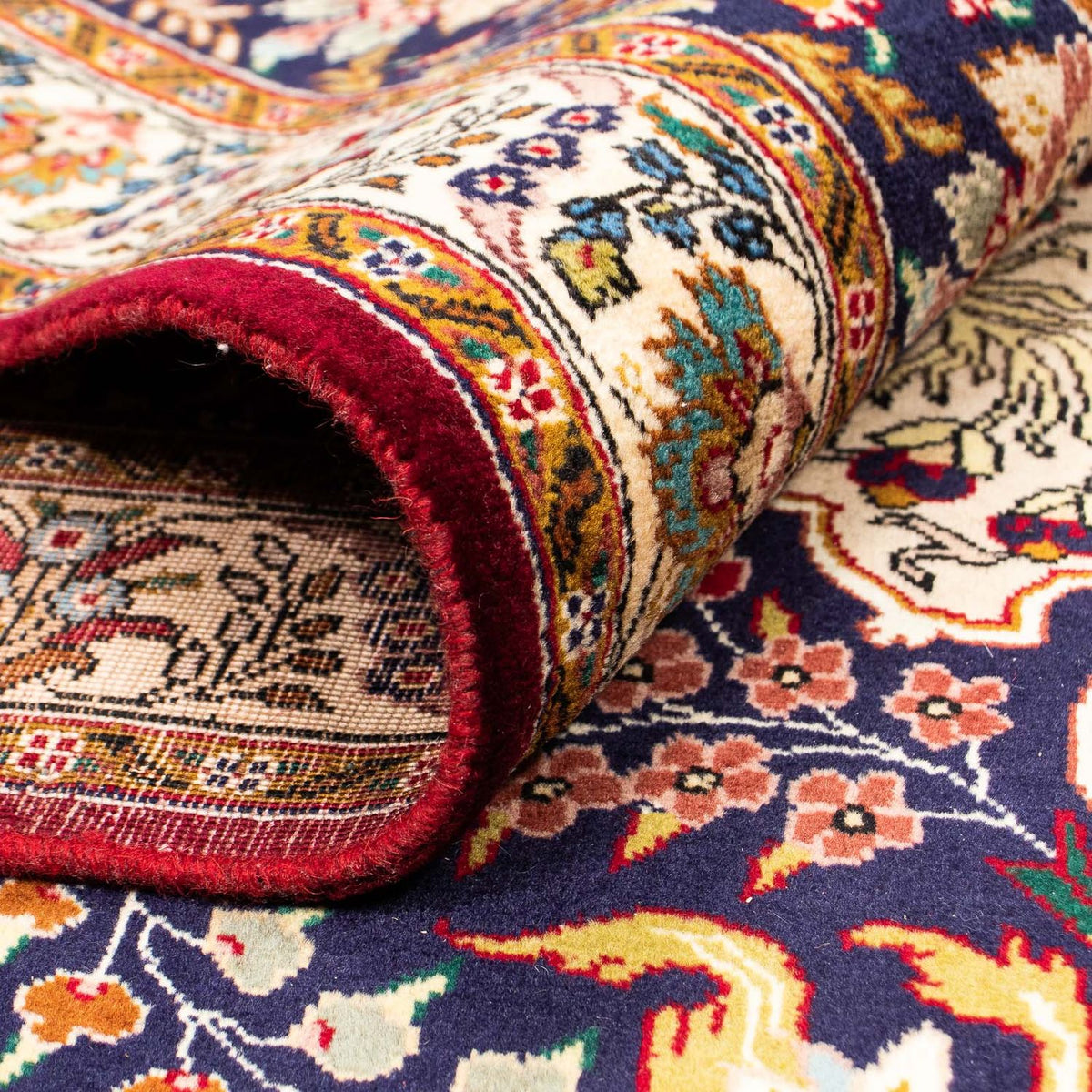 Perzisch tapijt - Tabriz - Royal - 400 x 297 cm - donkerrood