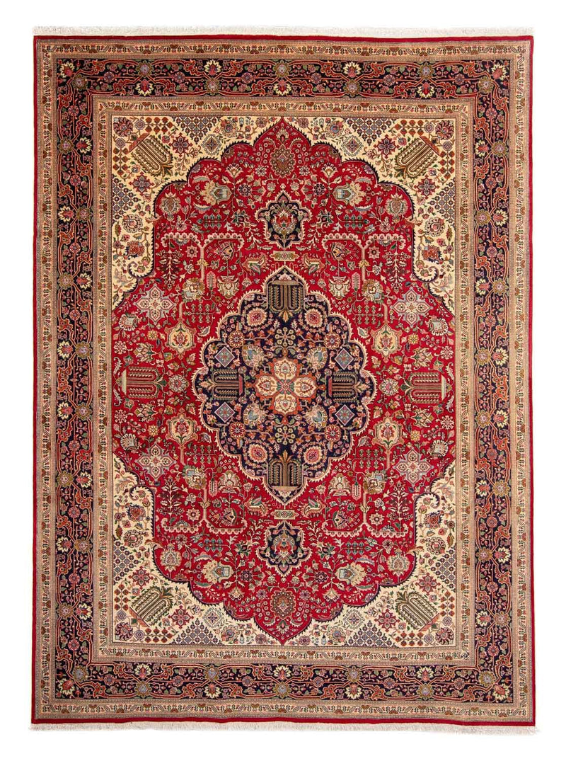Perzisch tapijt - Tabriz - Royal - 337 x 243 cm - rood