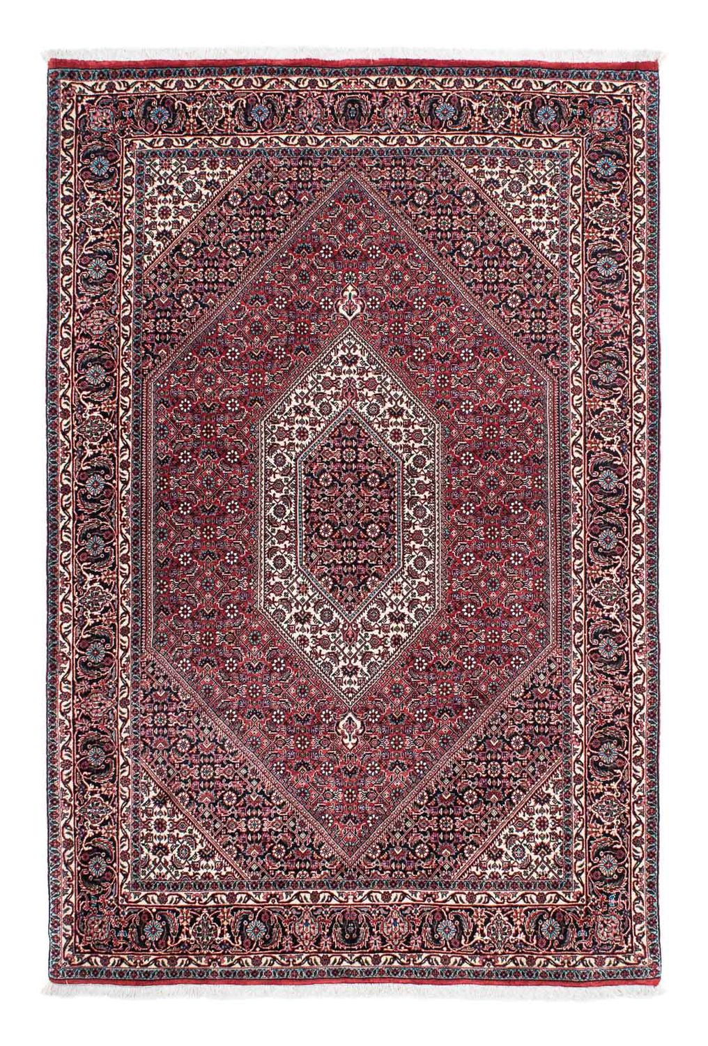 Perzisch tapijt - Bijar - 202 x 132 cm - licht rood