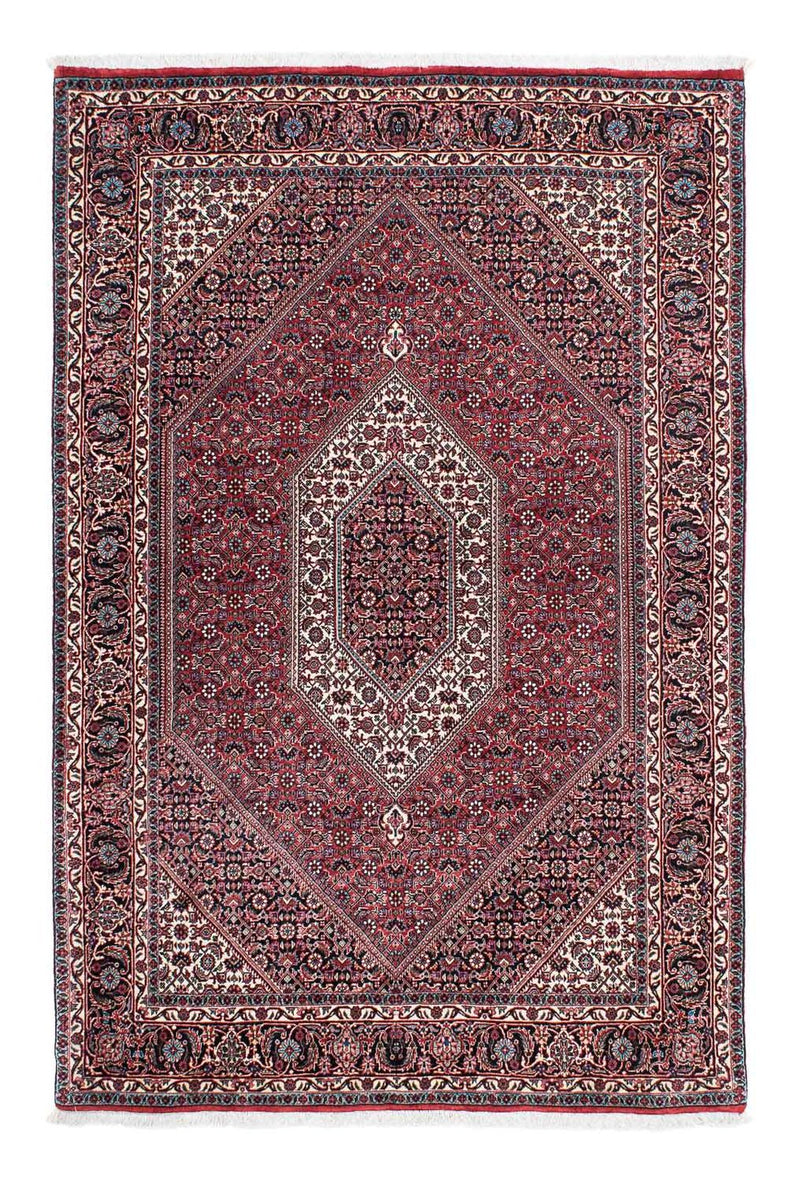 Perzisch tapijt - Bijar - 202 x 132 cm - licht rood