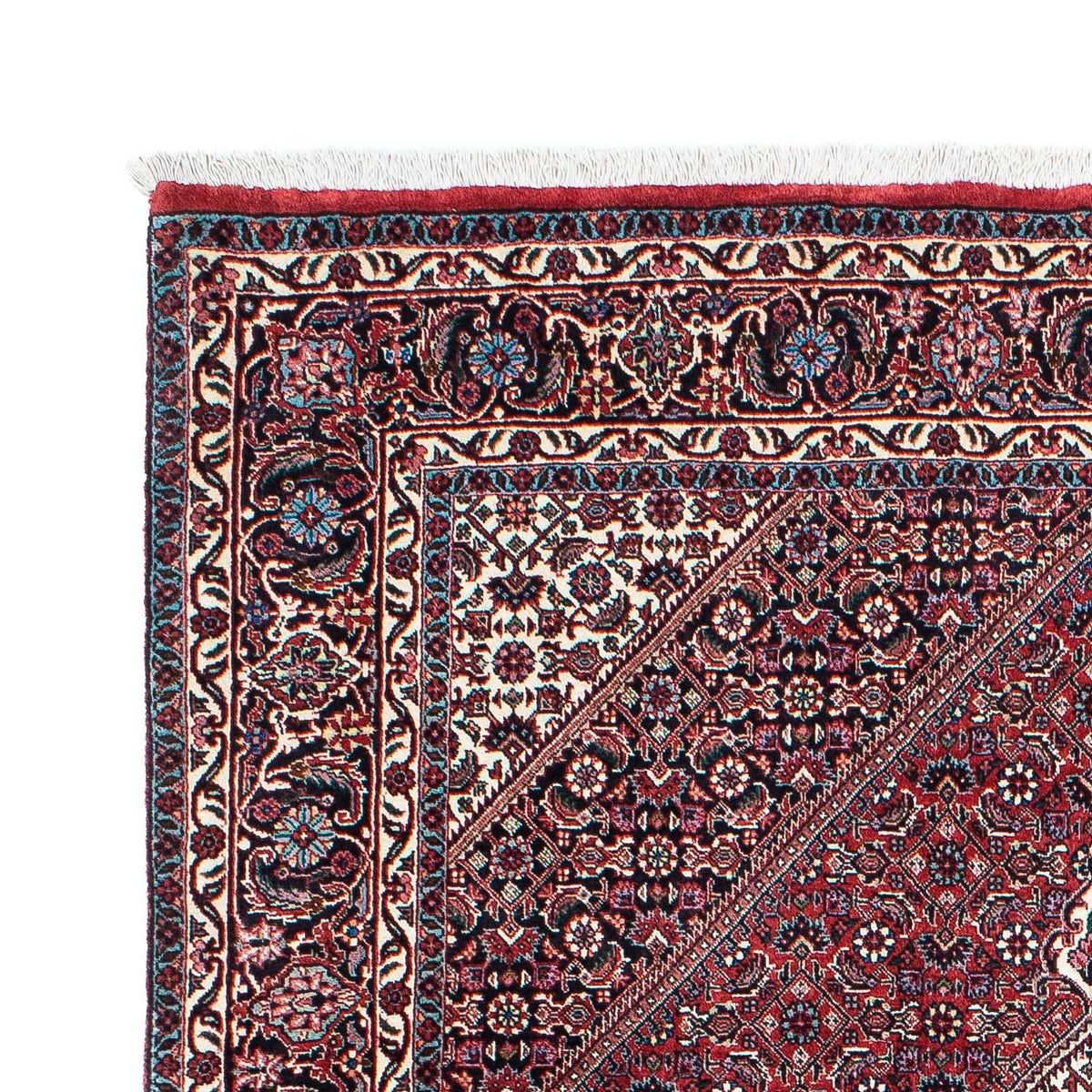 Perzisch tapijt - Bijar - 202 x 132 cm - licht rood