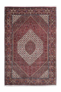 Perzisch tapijt - Bijar - 208 x 133 cm - licht rood