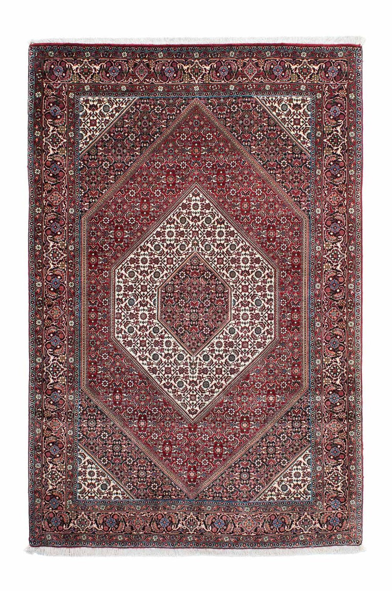 Perzisch tapijt - Bijar - 208 x 133 cm - licht rood
